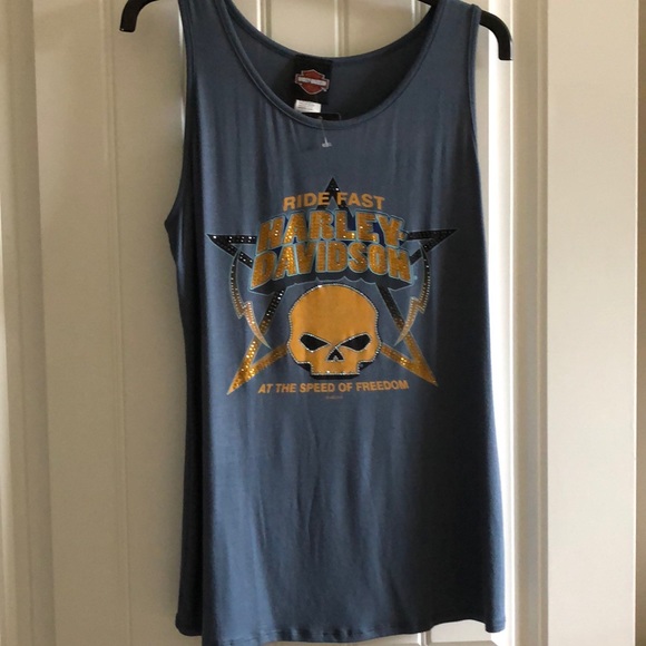 Harley-Davidson Willie G Bling Tank Top - Picture 7 of 12